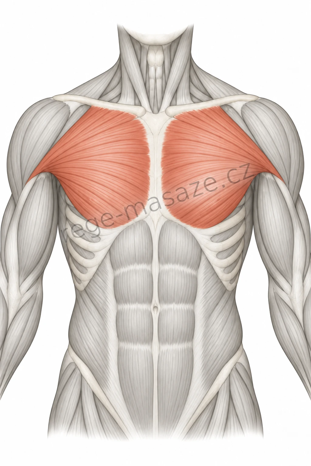 Velký prsní sval (m. pectoralis major)